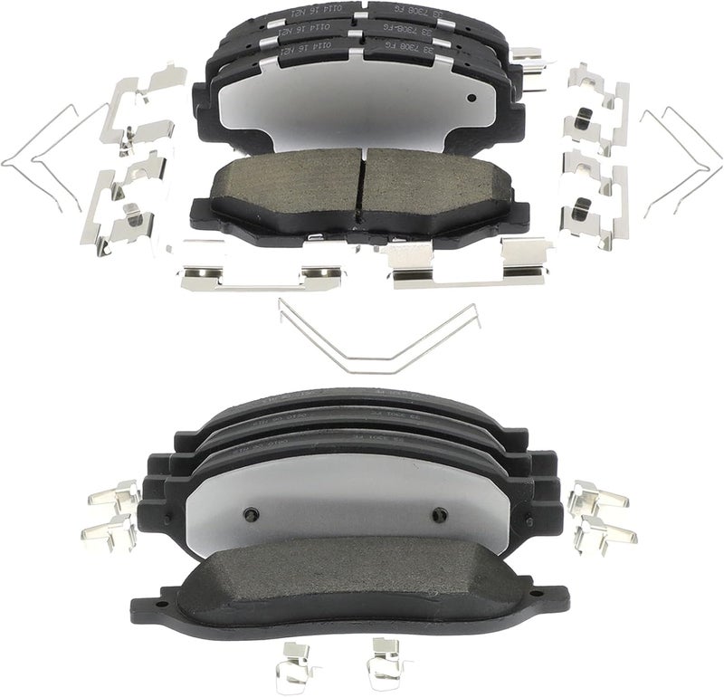 EXPPOWER D914 D1086 8pcs Front & Rear Ceramic Brake Pads Kits 2005 2006 2012-2016 For Honda CR-V - Image 1